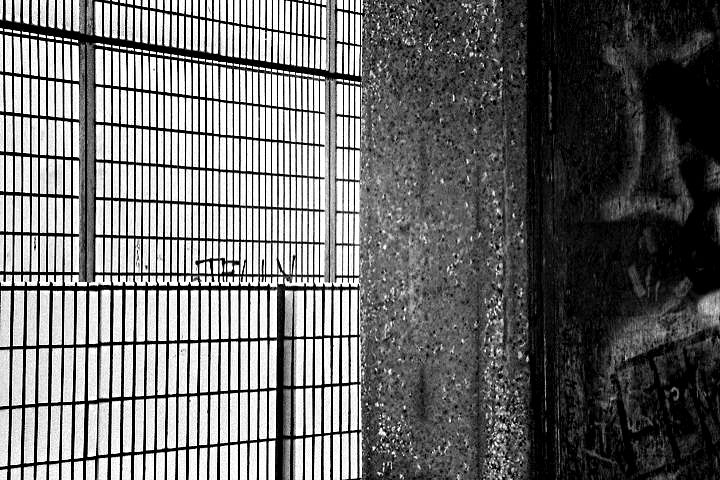 Flat Street steps, Sheffield, 1988