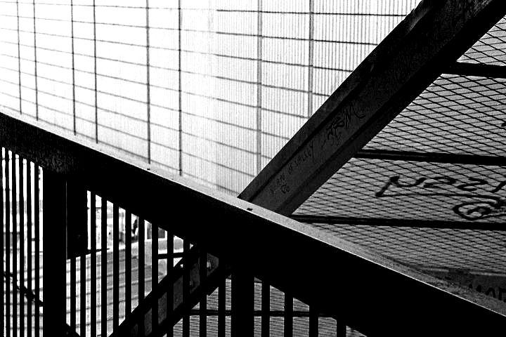 Flat Street steps, Sheffield, 1988