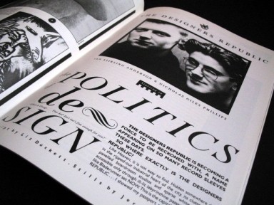Arrows magazine, Designers Republic, 1987