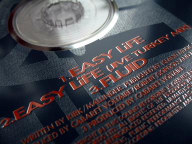 Cabaret Voltaire - 'Easy Life' label