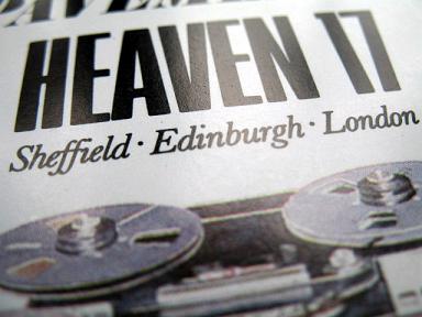 Heaven 17 - 'Penthouse And Pavement' cover detail