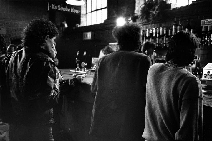 Leadmill bar, Sheffield, 1986