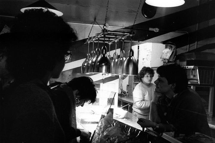 Leadmill cafe, Sheffield, 1986