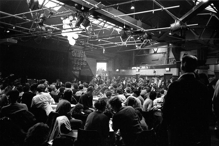 Leadmill main room, Sheffield, 1986