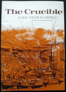 Fundraising brochure for the Crucible Theatre, Sheffield, 1970 Fundraising brochure for the Crucible Theatre, Sheffield, 1970