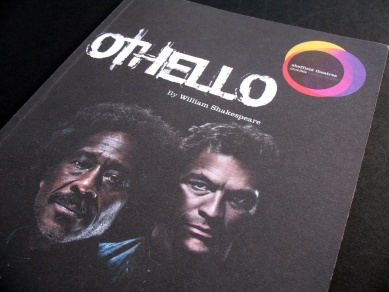 Othello programme from the Crucible Theatre, Sheffield, 2011 Othello programme from the Crucible Theatre, Sheffield, 2011
