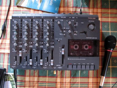 Tascam Portastudio at the Curfew Tower, Cushendall Tascam Portastudio at the Curfew Tower, Cushendall