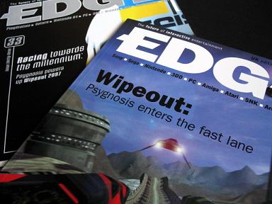 Edge magazine 'WipEout' covers Edge magazine 'WipEout' covers